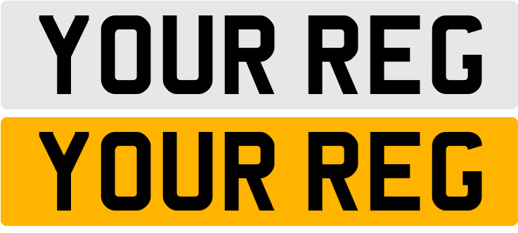 Metro 3D Gel 50mm Number Plates( FRONT & REAR) - ASAP Hand car Wash & Detailing Centre
